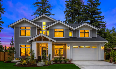 New American Craftsman Plan with Home Office and Bonus Room