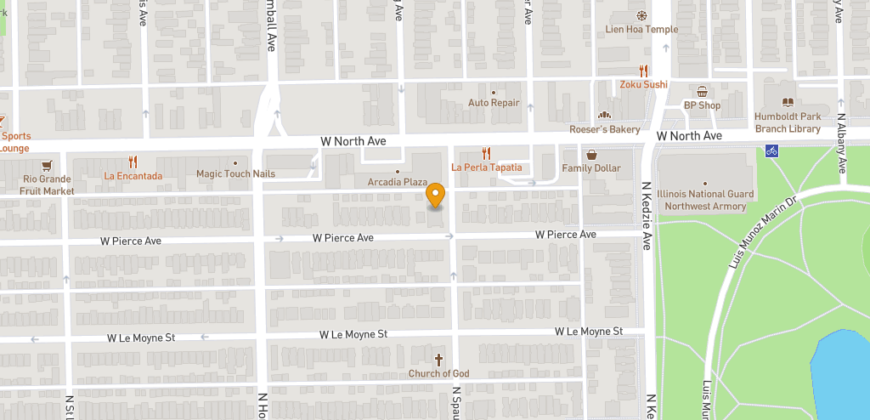 Chicago – 3300 W Pierce Ave