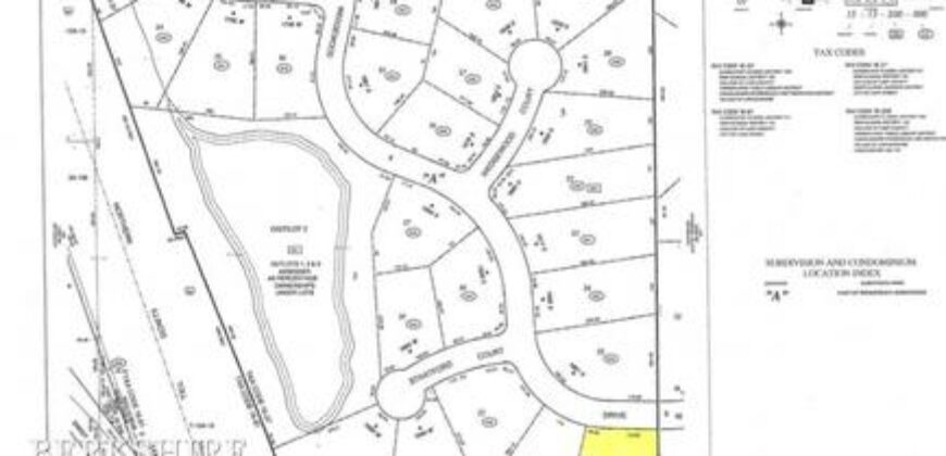Lake Forest – Lot 24  Wedgewood Dr